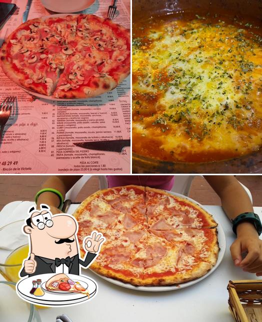 Pick pizza at Pizza Mia - Alma Italiana