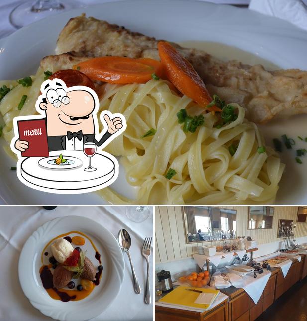 Еда в "Schlosshotel Molkenkur"