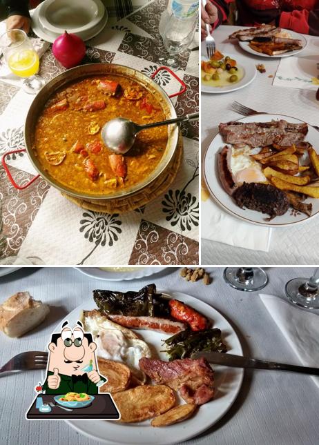 Comida en Restaurante y Casa Rural El Saladar