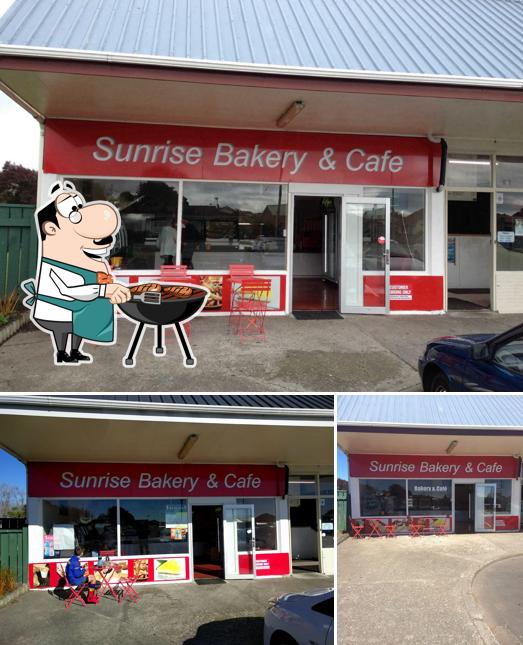 Look at the pic of Sunrise Bakery & Cafe
