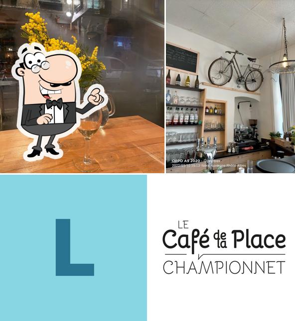 Découvrez l'intérieur de Le Café De La Place Championnet