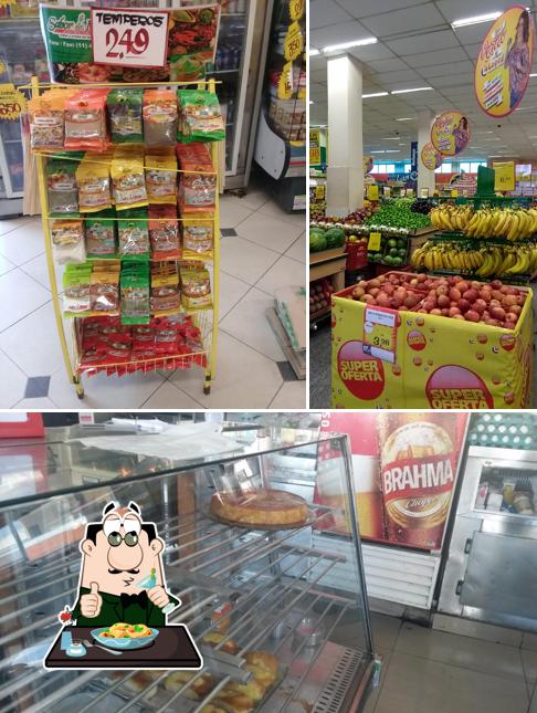 Comida em Lopes Supermercados