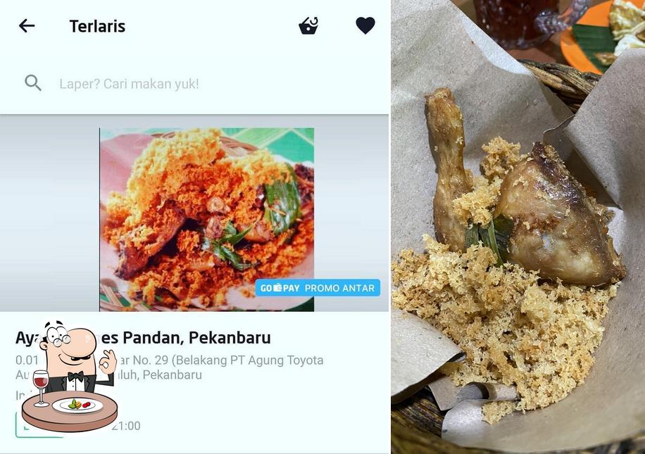 Comida en Ayam Kremes Pandan Pekanbaru