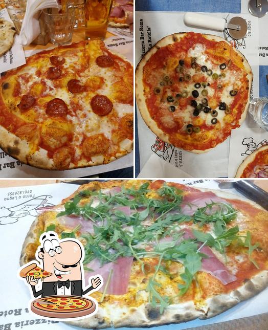 Prenez des pizzas à Pizzeria Bar Roma "La Rotella"