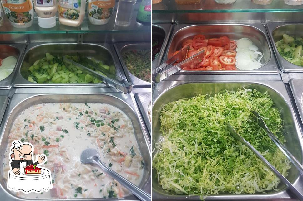 Restaurante e Pesqueiro Nova Canaã provê uma seleção de sobremesas