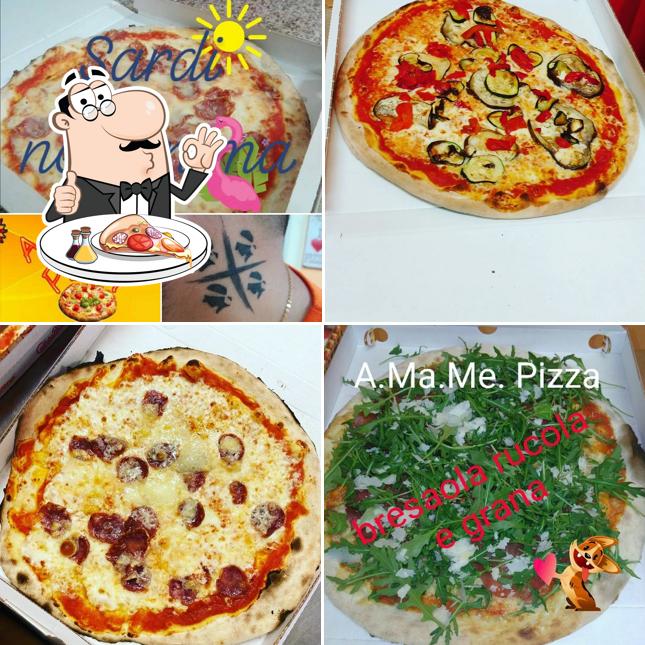 Prenez des pizzas à A. Ma. Me. Pizza