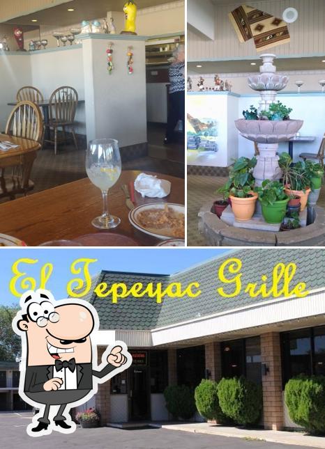 Among various things one can find exterior and dining table at Lassen's Steaks and El Tepeyac Grille