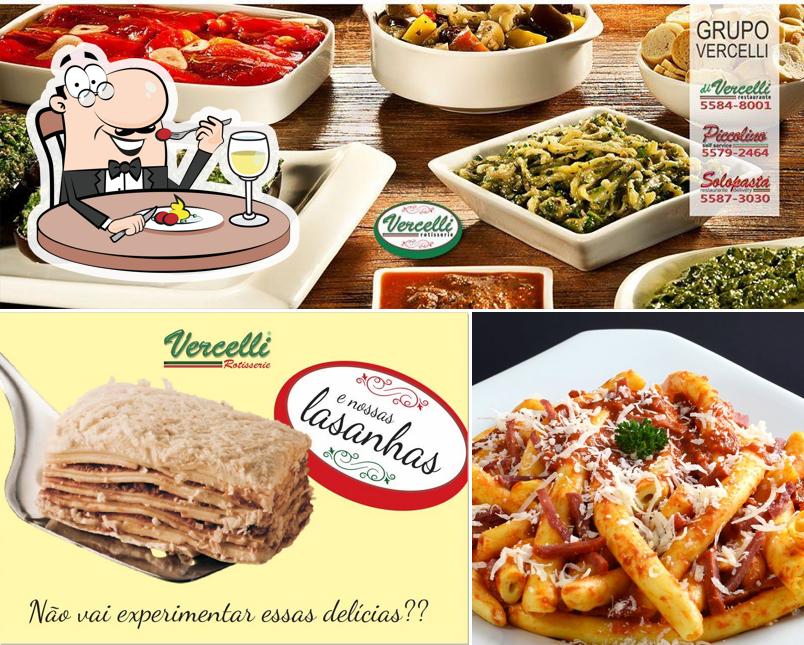 Comida em Vercelli Massas