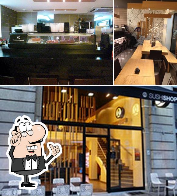 L'intérieur de Sushi Shop Boulogne