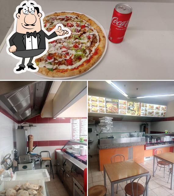 La foto della interni e pizza di Istanbul Kebap & Pizza