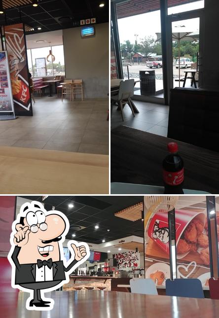 L'intérieur de KFC Doornpoort