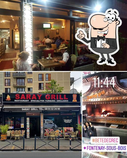 L'intérieur de L'Empreinte Saray Grill