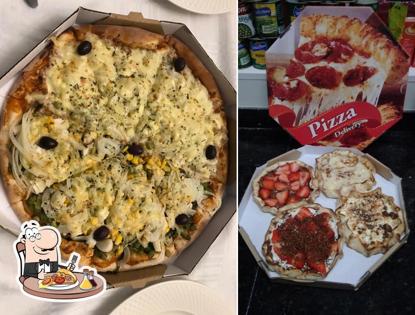 Escolha diversos tipos de pizza