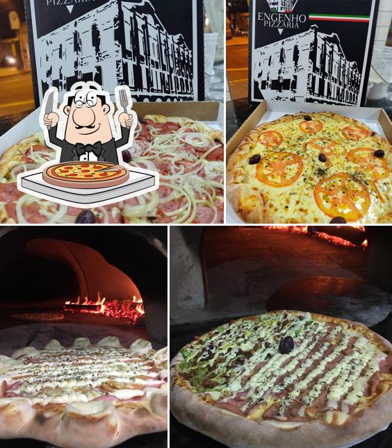 Escolha diversos estilos de pizza