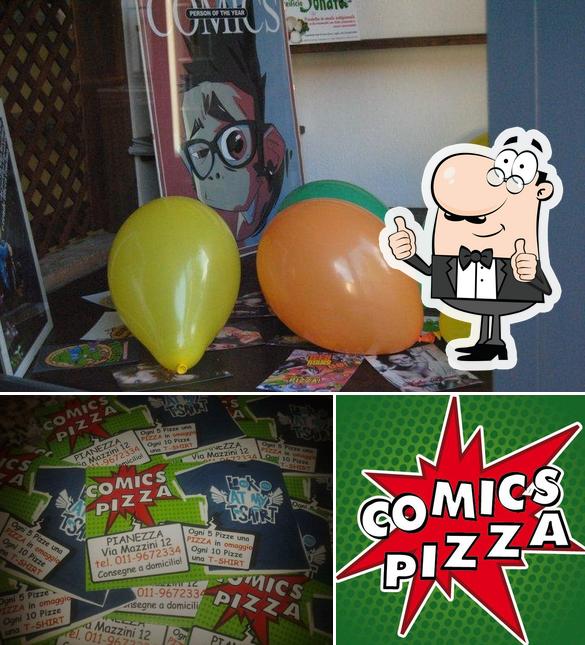 Ecco una foto di Comics Pizza