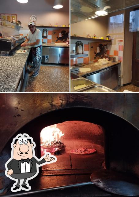 Gli interni di L'artigiano Della PIZZA