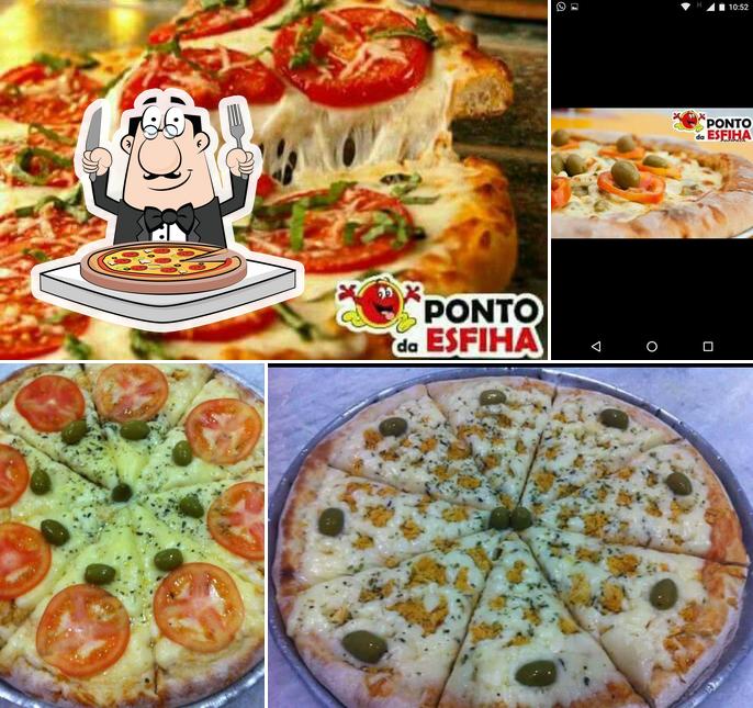 Escolha pizza no Esfiha Mix Itupeva