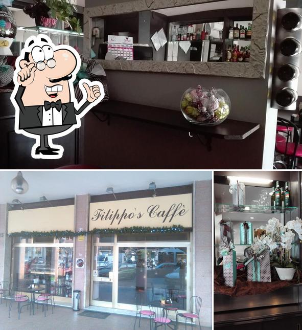 Gli interni di Filippo's Caffè