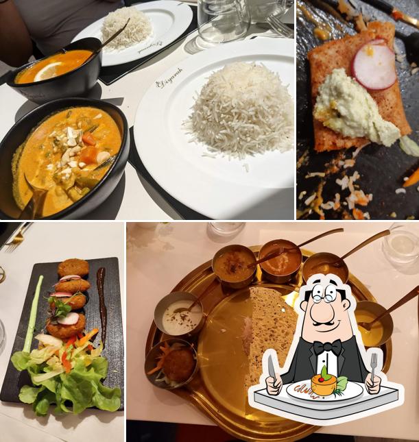 Platos en Restaurant Diyarah Specialités Indiennes