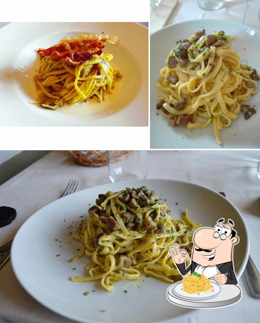 Spaghetti alla carbonara al Ristorante Gelateria Belvedere