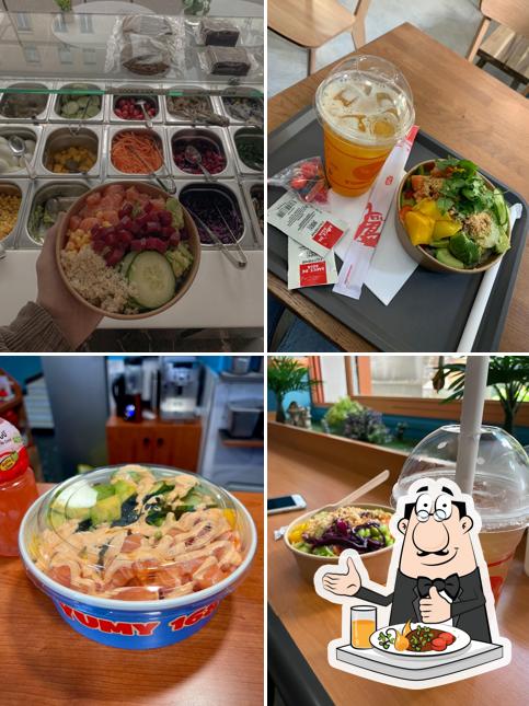 Plats à Yumy Bowl - Poke Bowl & Bubble Tea