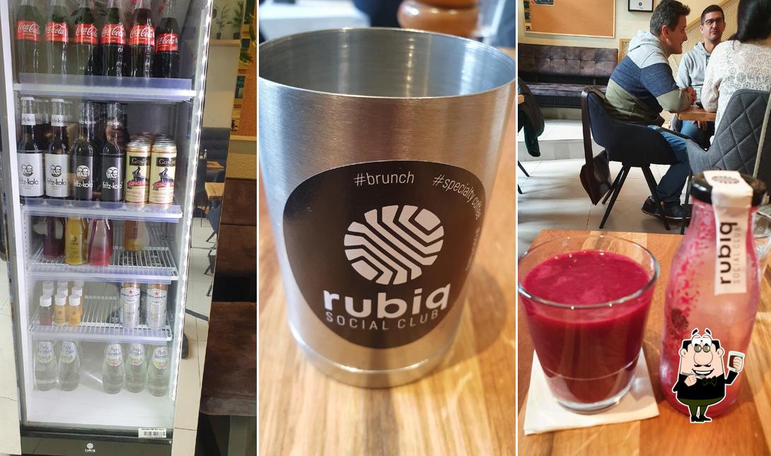Check out different drinks served at Rubiq Social Club