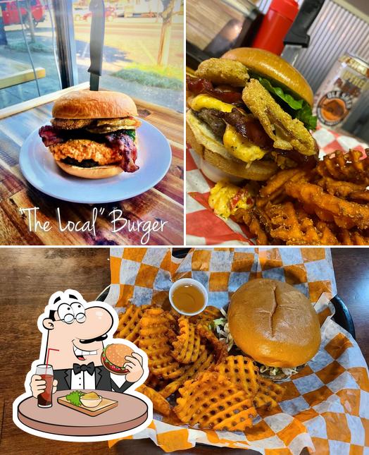 Get a burger at The Local