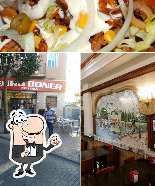 Estas son las fotos donde puedes ver interior y comida en Euro Doner Pizzeria