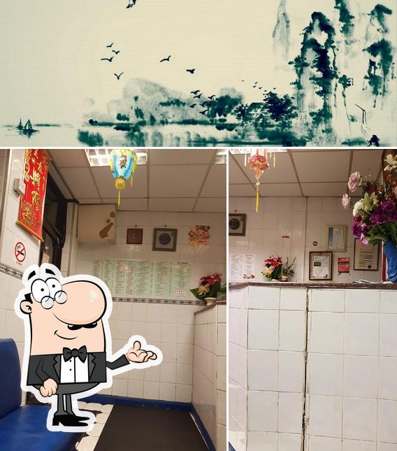 The photo of interior and exterior at Milton Chinese Takeaway