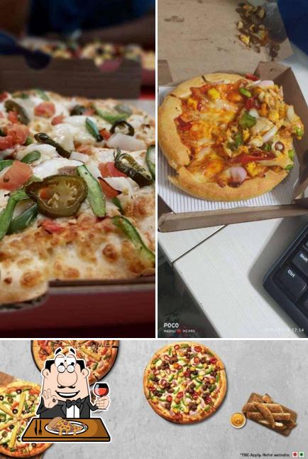 Pick pizza at Pizza Hut