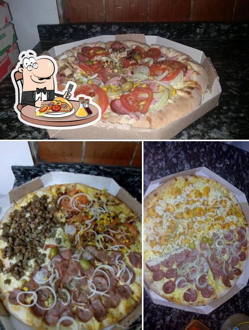 Experimente pizza no Lá Maggiore pizzaria