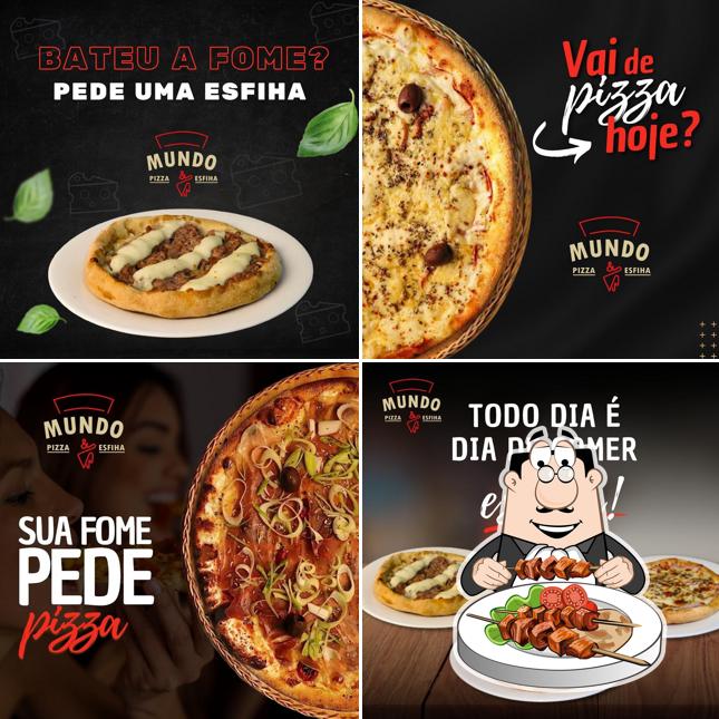 Comida em Mundo Pizza&Esfiha