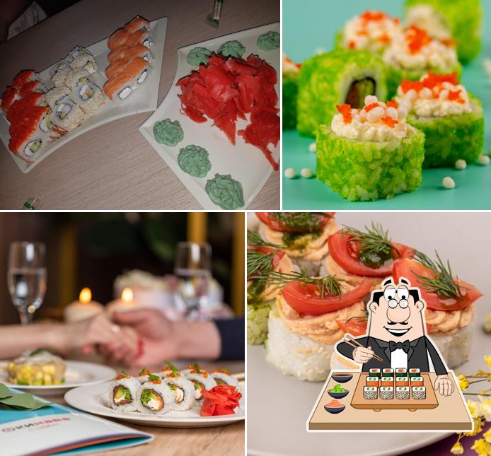 В "Окинава" предлагают суши и роллы