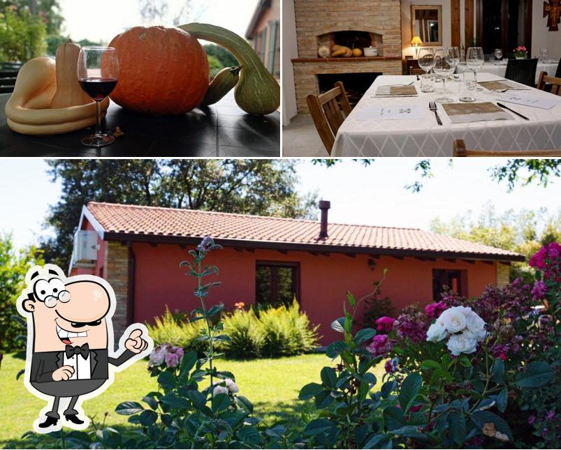 Ristorante Agriturismo L'orto di Mari se distingue par sa extérieur et intérieur