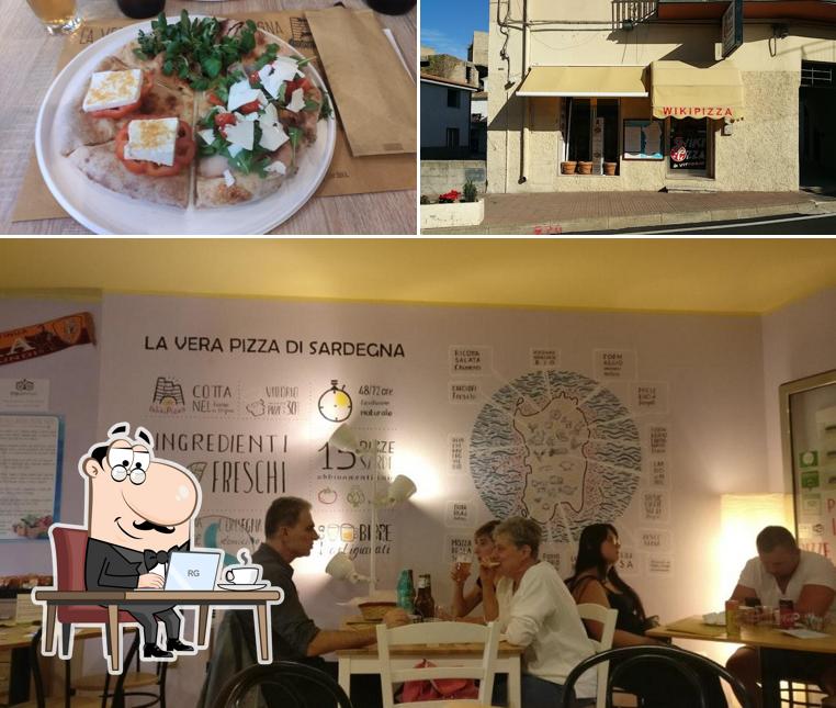 L'intérieur de Wikipizza La Vera Pizza di Sardegna