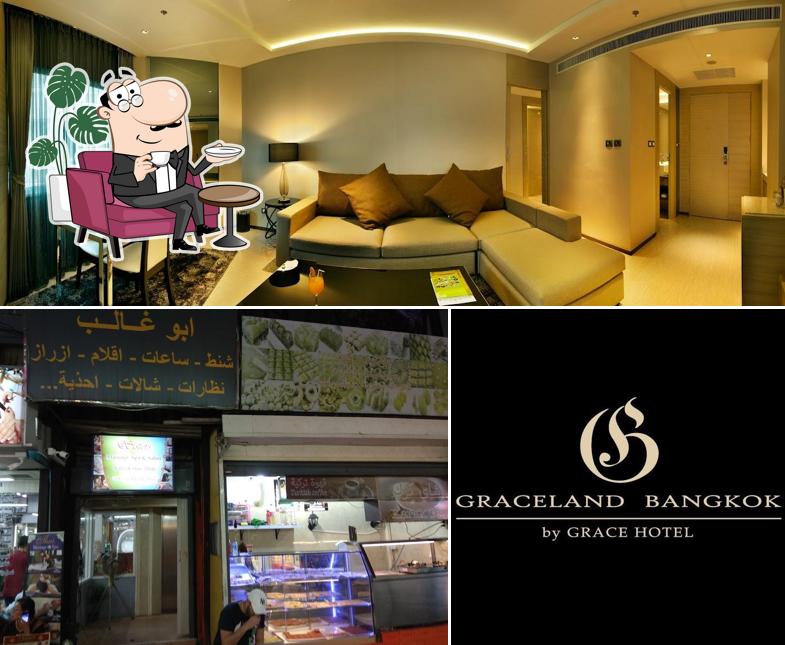 The interior of Graceland Bangkok by Grace Hotel