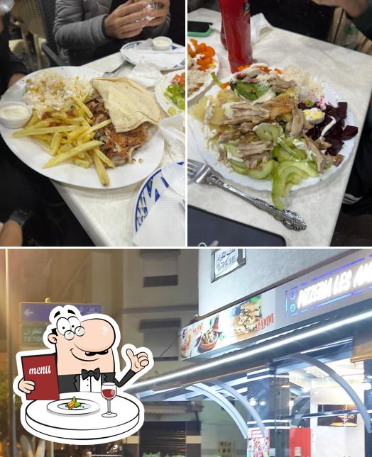 Mira las fotos que hay de comida y exterior en Pizzeria Les Amis