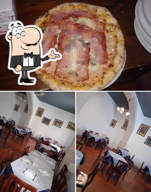 Questa è la immagine che presenta la interni e pizza di Pizzeria Life