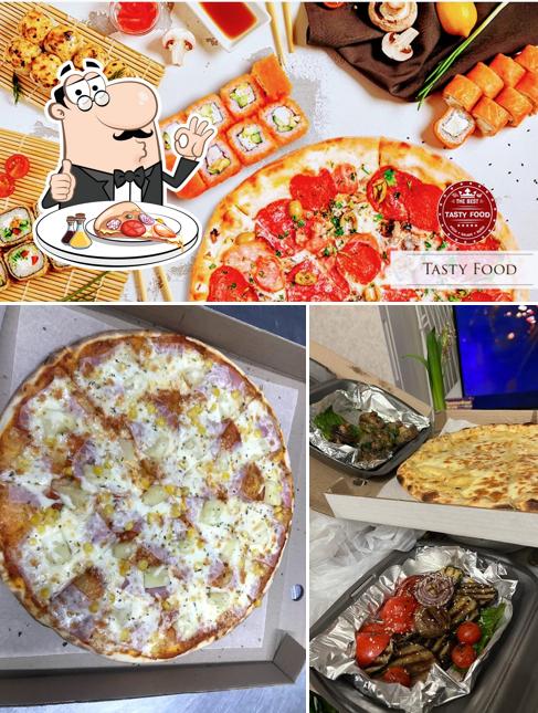 Essayez des pizzas à Tasty Food