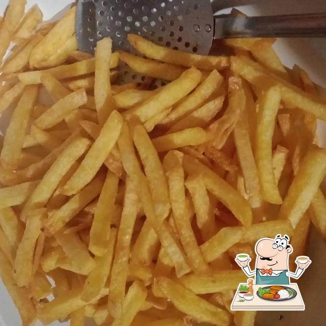 French fries at sabor da Rosa