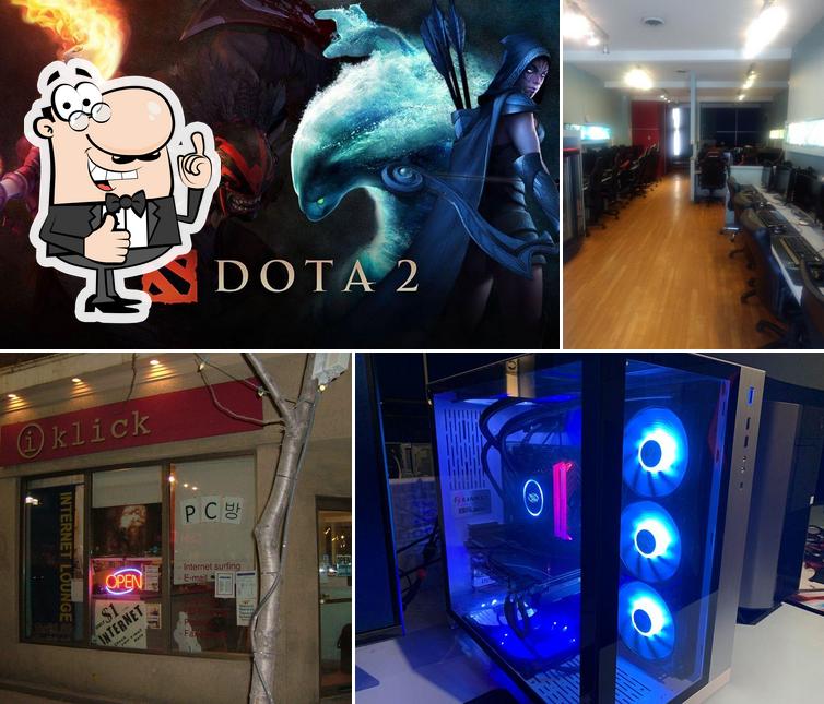 Here's an image of Iklick Internet Cafe
