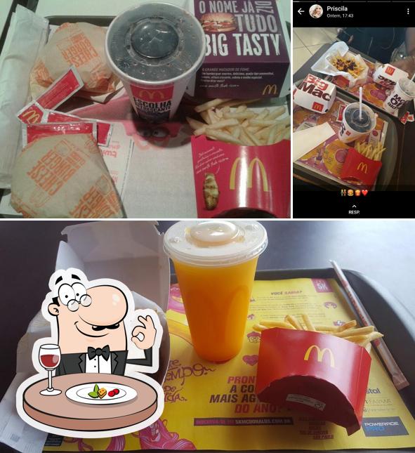 Comida em McDonald's