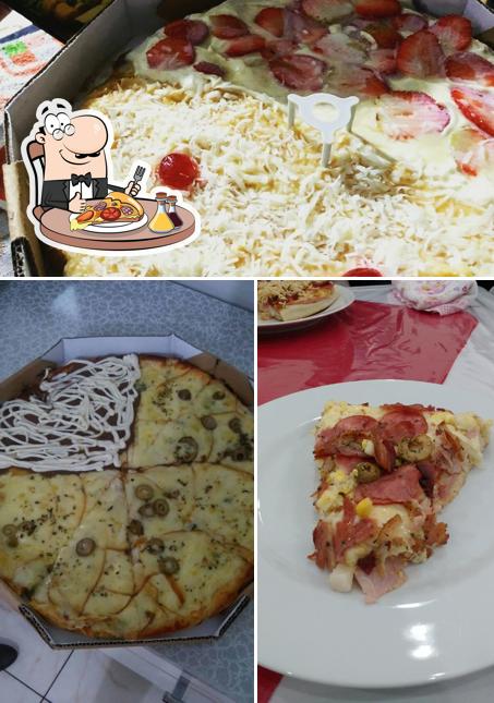 Escolha pizza no Piccere Pizzarias