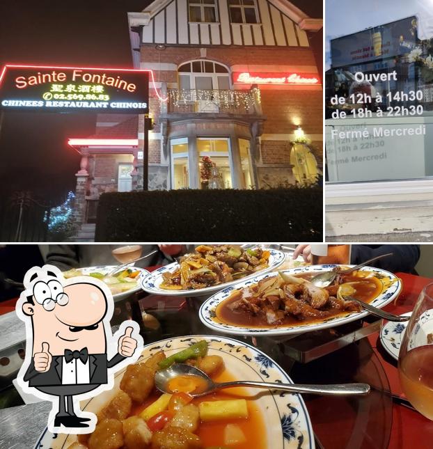 Voici une photo de Restaurant «Sainte Fontaine»chinois