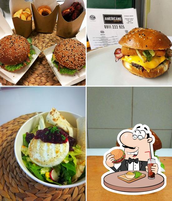 Попробуйте гамбургеры в "Americano Food Express"