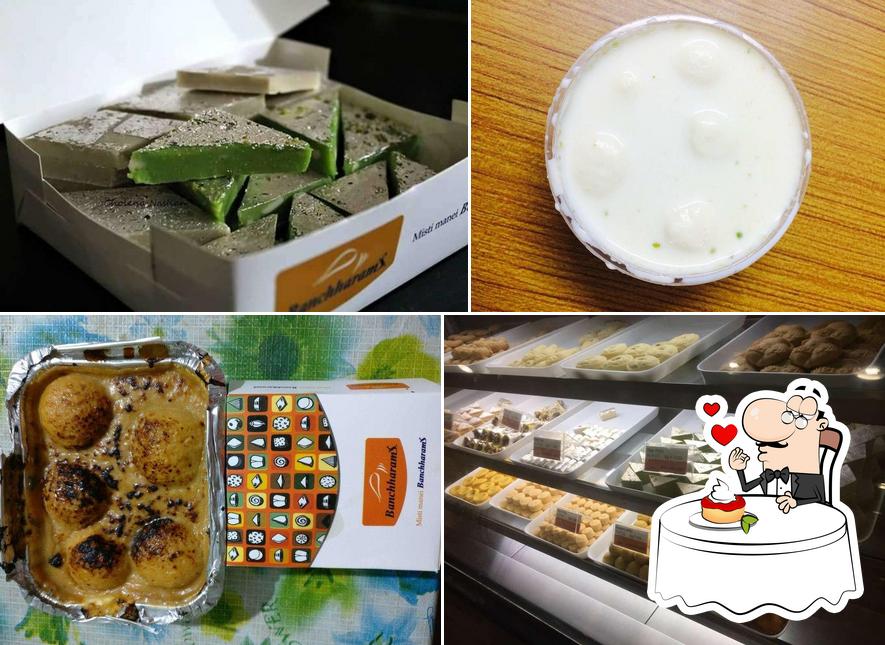 Banchharam’s provides a selection of sweet dishes