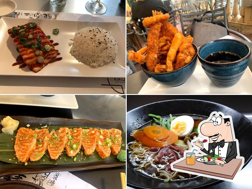 Meals at Kiku Restaurant Japonès