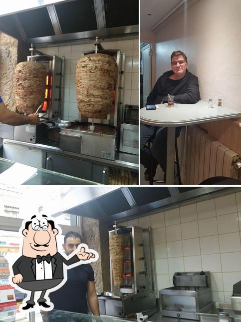 L'intérieur de Star Kebab