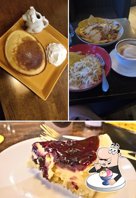 Music Wizard Café serves a range of desserts