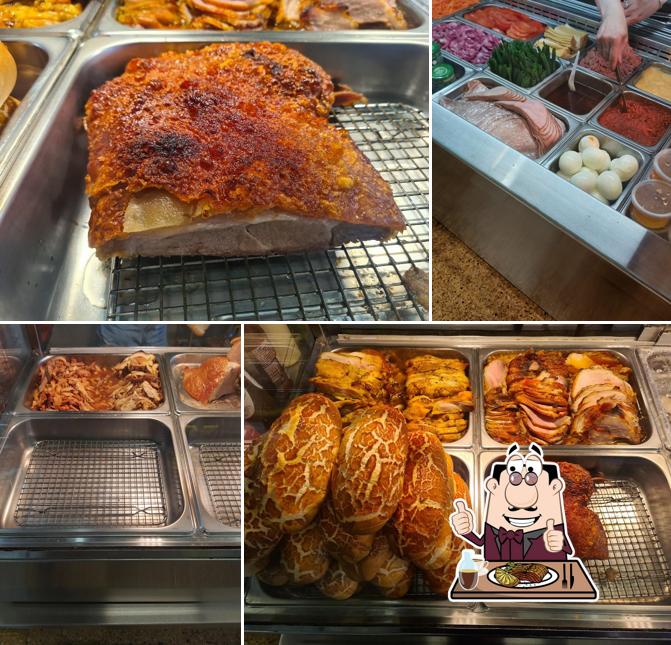 Order meat meals at Hoang's Bakery